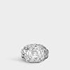 Orrefors Raspberry Crystal Votive, 2.1 X 3.6