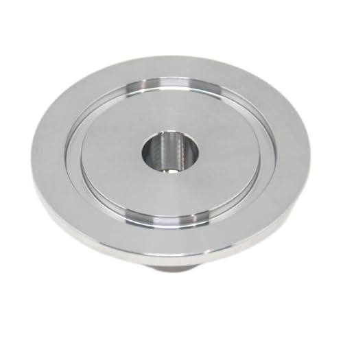 Image of SS304 KF40 NPT Female Adaptor thread 1 /4 inch NW40 KF Female coupling ISO-KF40 X FNPT 1 /4 inch