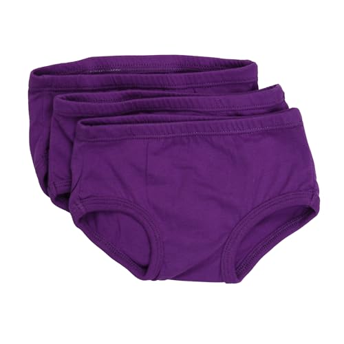 Tiny Undies - Unisex Baby Underwear 3-Pack (3T Blackberry Purple)