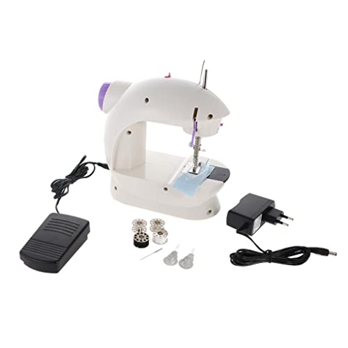 FABLOFT Mini Handheld Electric Sewing Machine Desktop Home Household Sewing Machines Deal