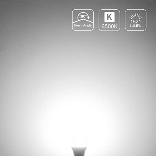 Lepro Bayonet Light Bulbs 100W Equivalent, Cool White 6500K, 13W 1520lm Super Bright LED Bayonet Bulb, Daylight B22 LED Bulbs - Image 2