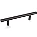 Cosmas 305-4ORB Oil Rubbed Bronze Cabinet Hardware Euro Style Bar Handle Pull - 4" Hole Centers, 6-3/8" Overall Length - 10 Pack