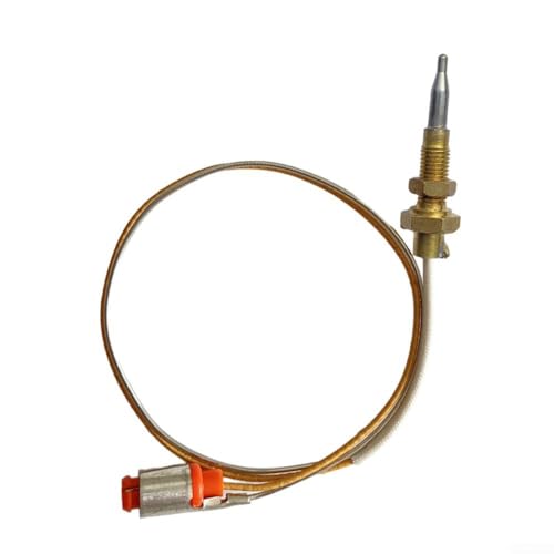 UTTASU Kit de termopar de gas, tornillo de cabeza de cobre, quemador de gas para Sabaf, termopar de repuesto para hornos de gas, calderas y calentadores de agua (aguja larga de 40 cm)