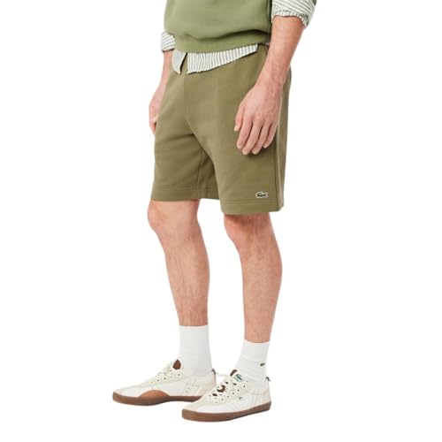 Image of Lacoste Men's Regular Fit French Terry Fleece Shorts