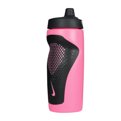 Image of Nike REFUEL BOTTLE GRIP 18 OZ - PINK GLOW /BLACK /WHITE, 532 ML
