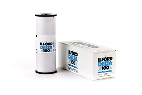 Ilford Delta 100 Pellicola per negativo, Formato 120 mm, Colore: Nero/Bianco
