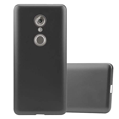 Cadorabo Funda para ZTE Axon 7 Mini en Metallic Gris - Cubierta Proteccíon de Silicona TPU Delgada e Flexible con Antichoque - Gel Case Cover Carcasa Ligera