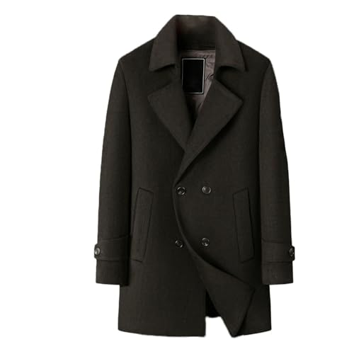 Manteau homme laine pour hiver avec doudoune intégrée