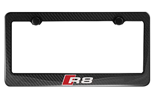 Audi R8 Carbon Fiber License Plate Frame