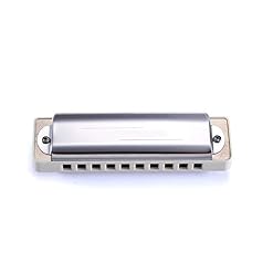 KIRANDIE 10 Trous Diatonic Blues Harmonica Incroyable 20 réglage spécial dans Un Peigne Blanc (Color : Key of F) - Les Beatles, Paul McCartney, John Lennon, RIngo Starr, George Harrison KIRANDIE 10 Trous Diatonic Blues Harmonica Incroyable 20 réglage spécial dans Un Peigne Blanc (Color : Key of F) – Image 2
