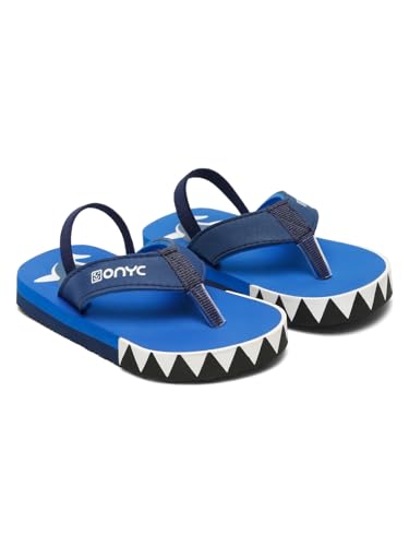 Image of ONYC Shark V Shape Sliders for Kids, Unisex