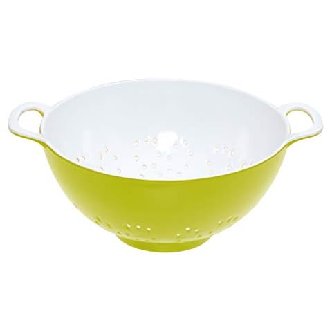 Colador de melamina verde Colourworks Cover