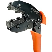 Lightweight Ratchet Crimp Tool for Non-insulated Flag Terminals AWG 22-14 G-L2F1