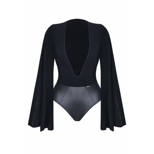 Body noir Demoniq XL sous-vêtement sensuel grande taille femme