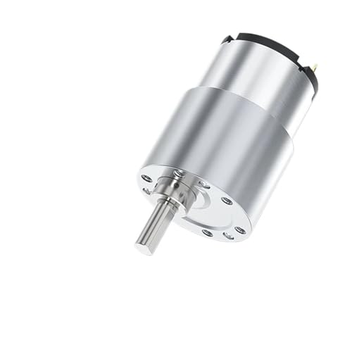 Moteur réducteur JGB37-520 12V 300 RPM à engrenages métalliques robustes