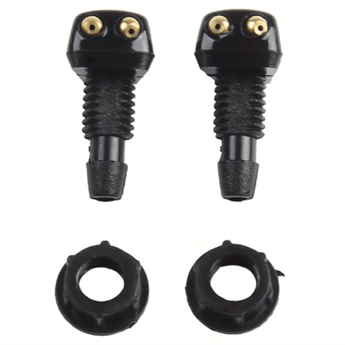 Gicleur lave-glace universel pour essuie-glace avant de voiture - Kit de 2 buses réglables