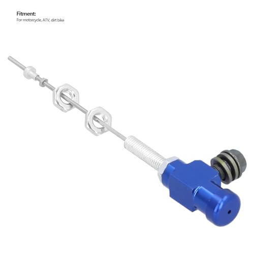 Azul para motocicleta Dirt Bike Bomba de haste de cilindro mestre de embreagem hidráulica M1.25mm-es