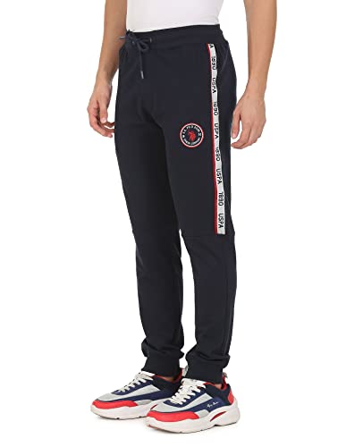 Image of U.S. POLO ASSN. Men's Mid Rise Regular Track Pants