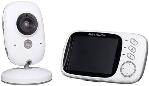 Babá Eletrônica com Câmera Sem Fio Áudio VOX Visão Noturna Monito...