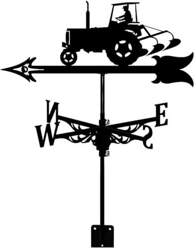 Girouette pour tracteur agricole indicateur de direction du vent en métal - 2