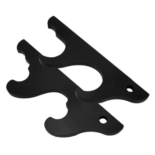 NAMOARLY Baseball Bat Wall Mount Rack Durable Two Display Holder for Softball Baseball Bats Decorative Bat Hangers for Wall Storage Organization