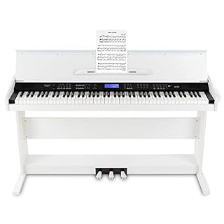 FunKey DP-88 II piano numérique blanc - Les Beatles, Paul McCartney, John Lennon, RIngo Starr, George Harrison FunKey DP-88 II piano numérique blanc – Image 4