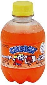 CHUBBYOrange Soda 8.45 Oz Caffein Free 6 Pk