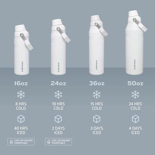Image of Stanley IceFlow Fast Flow Water Bottle | Angled Spout Lid | Lightweight & Leakproof for Travel & Sports | Insulated Stainless Steel | BPA-Free