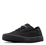 Lugz | Lear Classic Casual Sneakers for Men | Lace Up Mens Canvas Shoes | Everyday Men Footwear, Black, 9 M US