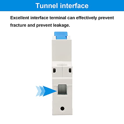 Weideer 2Pcs Ac Miniature Circuit Breaker Dz47-63 C20 230V/400V 1 Pole 20A Din Rail Mount #TOP3