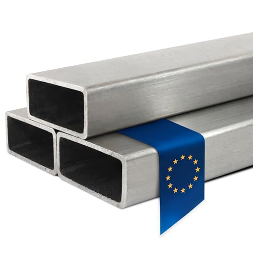 Stahl-Shop24 - Edelstahl Rechteckrohr V2A Hohlprofil geschweißt Geschliffen Konstruktionsrohr Vierkantrohr für Konstruktionen Werkstoff 1.4301, Länge:500 mm, Abmessung:30 x 20 x 2 mm Stahl-Shop24 - Edelstahl Rechteckrohr V2A Hohlprofil geschweißt Geschliffen Konstruktionsrohr Vierkantrohr für Konstruktionen Werkstoff 1.4301, Länge:500 mm, Abmessung:30 x 20 x 2 mm
