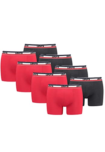 Bóxers Levi's de algodón orgánico en pack de 8 calzoncillos clásicos para hombre