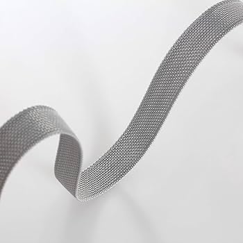 Cinta para persiana enrollable gris claro – Ancho 20 mm, longitud 7 m – Resistente y fácil de instalar (cinta)