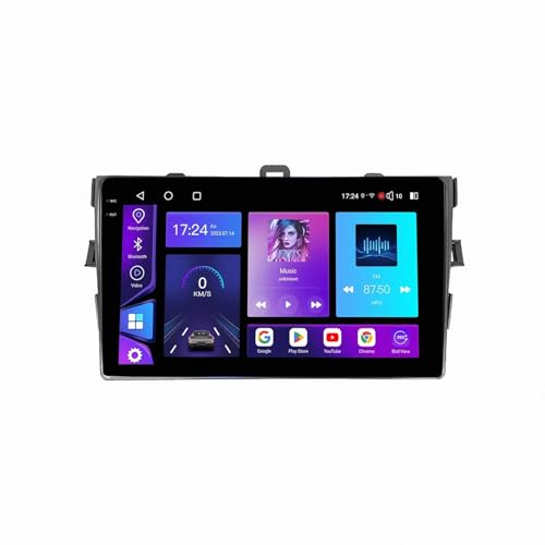 Radio Pantalla Táctil Toyota Auris para Conectar el Móvil en Ruta