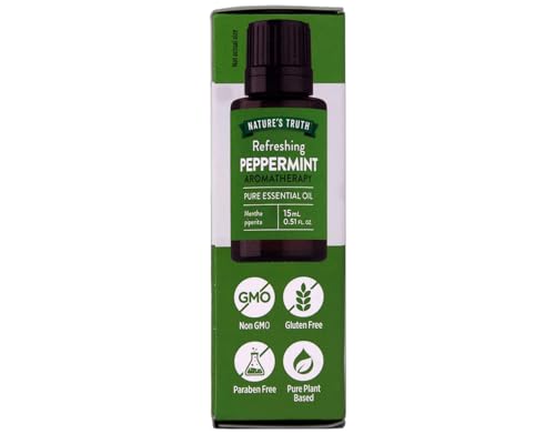 Aceite Esencial de Menta Nature's Truth 0.51 FL OZ - Pack 5 miniatura 3