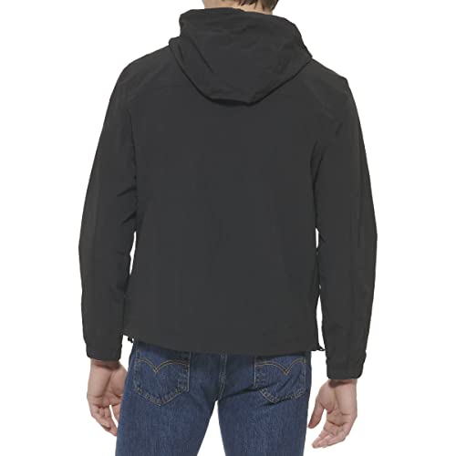 Image of LEVI'S Men's Lightweight Taslan Hooded Popover Windbreaker Jacket