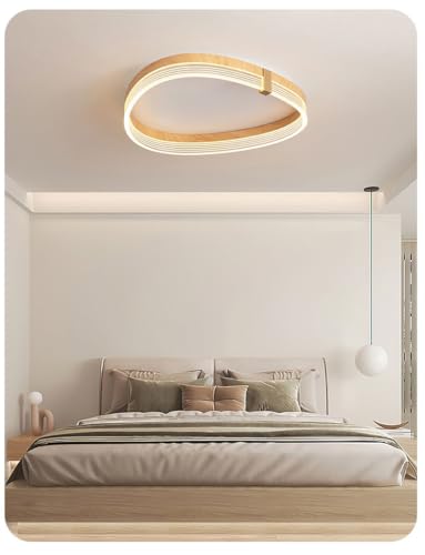 Plafonnier LED dimmable triangulaire de 50cm avec télécommande pour salon - 3