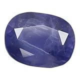 Radheyma Gems   Pierre naturelle de 4,50 Ratti Kaka Neli (Lolite)   Pierre précieuse originale certifiée en laboratoire   Lolite naturelle de qualité A++   Pour la fabrication de bijoux pour homme et