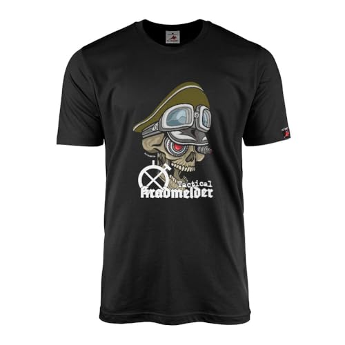 T-shirt tactique armée allemande motif tête de mort haute résistance