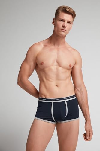Man's Natural Fresh Cotton Boxers with Logo4