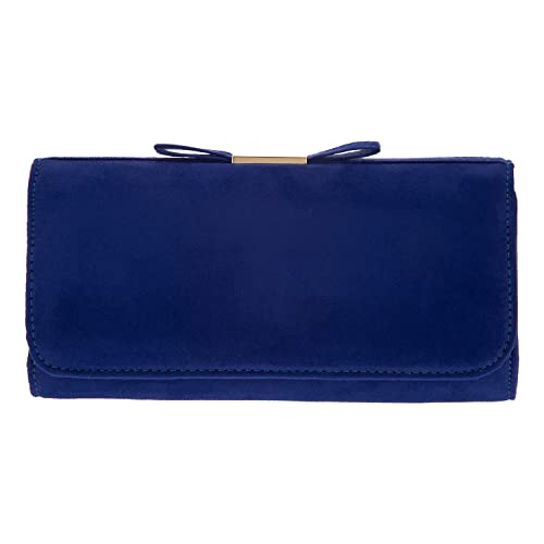 Image of JNB Faux Microsuede Envelope Clutch