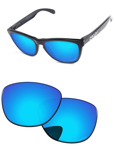 Image of Replacement Lenses for Oakley Frogskin OO9013 55mm Sunglass - Precision Fit, UV Block & Impact Resistant