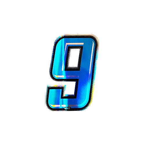 Image of Quattroerre 13279 Number Racing 9, Blue