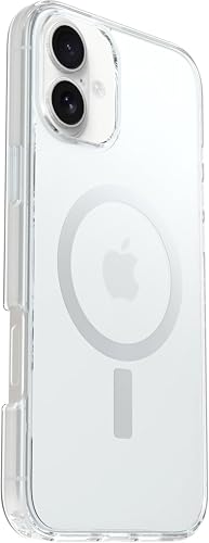 Coque iPhone 16 Plus transparente OtterBox Symmetry durable et câble USB-C