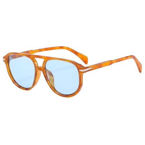 Lunettes léopard décontractées pour vos terrasses et sorties de l'été