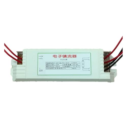 COSZWQDP Balasto electrónico de 55 W, balasto for lámpara CA 220 V, balastos electrónicos, lámparas Fluorescentes, rectificador luz