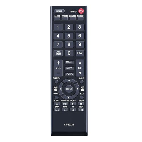 Universal Toshiba TV Remote Replacement Remote Control for All Toshiba TVs LCD LED Smart and 4K TVs