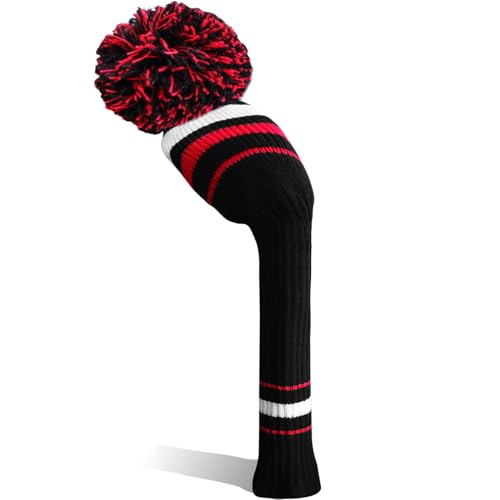 Golf Club Head Covers Knit for Woods Driver...