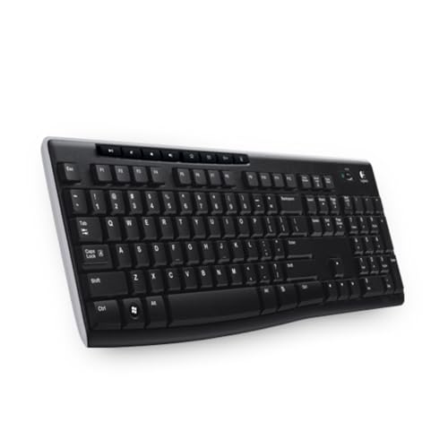 K270 Tastiera Wireless, Layout Ceco-Slovacco QWERTY, ?Nero