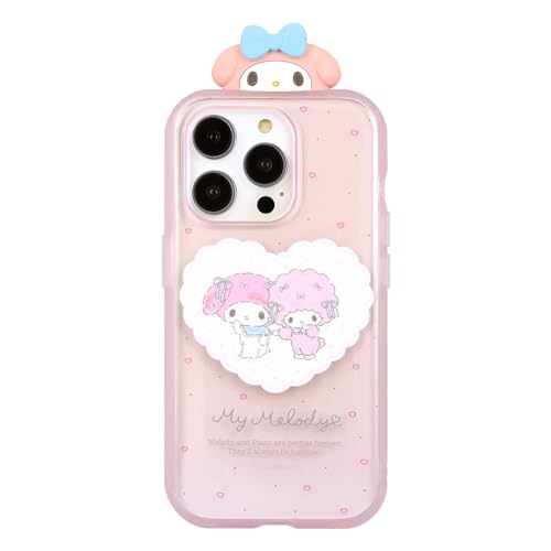 Gourmandies Sanrio Characters IIIIfit Clear iPhone 15 Pro Compatible Case My Melody SANG-374MM